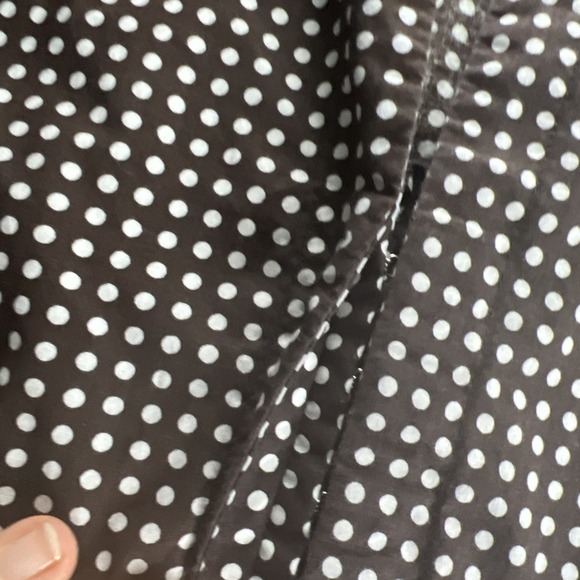 CATO Women's Top Blouse Size 14/16W Cotton Spandex Hook-Up Brown F20 - Picture 10 of 16